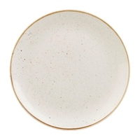 Churchill Stonecast Barley White Coupe Plates 228mm (12 Pack)