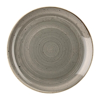 Churchill Stonecast Grey Coupe Plates 254mm (12 Pack)