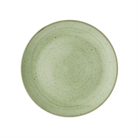Churchill Stonecast Sage Green Coupe Plates 228mm (12 Pack)