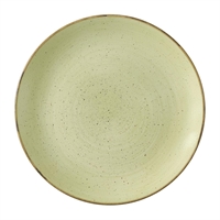 Churchill Stonecast Raw Green Evolve Coupe Plates 285mm (12 Pack)