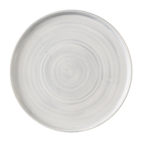 Churchill Stonecast Canvas Grey Walled Plates 280mm (6 Pack)