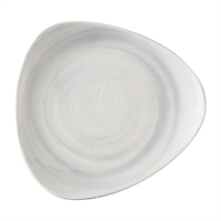 Churchill Stonecast Canvas Grey Lotus Plates 228mm (12 Pack)