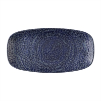 Churchill Studio Prints Homespun Chroma Twilight Chefs Oblong Plates 280 x 152mm (12 Pack)