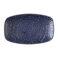 Churchill Studio Prints Homespun Chroma Twilight Oblong Chefs Plates 180 x 105mm (12 Pack)