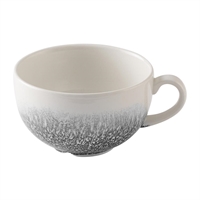 Churchill Studio Prints Raku Quartz Black Cappuccino Cups 355ml (12 Pack)