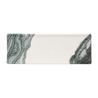 Churchill Tide Black Oblong Plates 250 x 90mm (6 Pack)