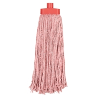 Tête serpillière à franges Kentucky Jantex rouge 450g