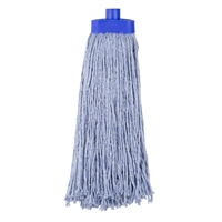 Tête serpillière à franges Kentucky Jantex bleue 450g