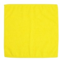 Jantex Microfibre Cloths Yellow (5 Pack)