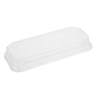 Couvercles en PET pour barquettes à sushi No. 2 Fiesta Recyclable (lot de 300)