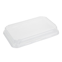 Couvercles en PET pour barquettes à sushi No. 7 Fiesta Recyclable (lot de 300)