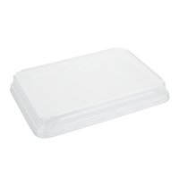 Couvercles en PET pour barquettes à sushi No. 11 Fiesta Recyclable (lot de 300)