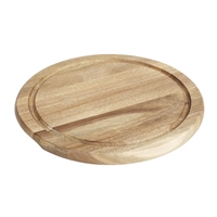 Olympia Round Acacia Wood Board for HW799 240mm Dome 283x20mm