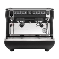 Nuova Simonelli Appia Compact 2 Group Coffee Machine with Autosteam Wand Black