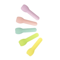 Vegware Compostable Paper Ice-Cream Spoon Tutti Frutti 90mm (2000 Pack)