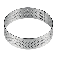 Pavoni Round Stainless Steel Mould 70x20mm