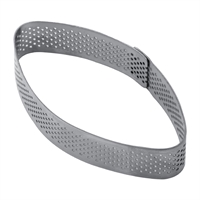 Pavoni Elliptic Stainless Steel Mould 100x55x20mm