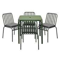 Tenby Outdoor Dining Set in Jade (2 Dining Sets Pack)