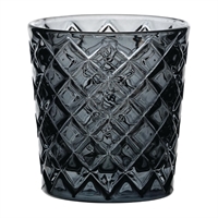 Utopia Criss Cross Grey Nightlight Holders (12 Pack)