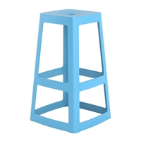 Origin Base High Stool Pastel Blue 450x450x750mm (2 Pack)