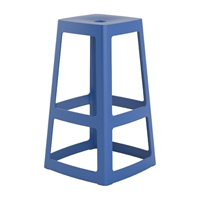 Origin Base High Stool Violet Blue 450x450x750mm (2 Pack)