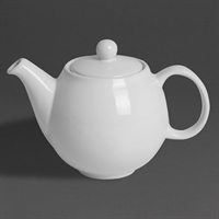 Olympia Café Teapot White - 450ml (Box 2)