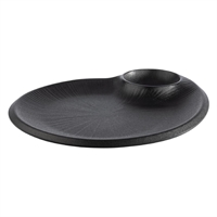 APS Nero Plate Black 300x25mm