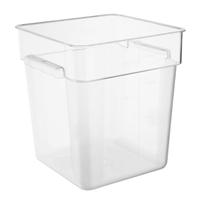 Hygiplas Polycarbonate Square Storage Container 15Ltr