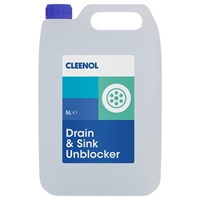 Cleenol Drain & Sink Unblocker - 5Ltr (Pack 2)