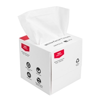 Nisbets Essentials Cube Tissues Box 100 sheets (36 Pack)