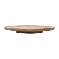 Olympia Revolving Cake Stand Mango Wood 330mm