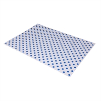 Fiesta Compostable Burger Wraps Blue Dot 250x350mm (200 Pack)