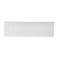 Churchill Era Grey Oblong Plates 300x90mm (6 Pack)