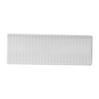 Churchill Era Grey Oblong Plates 250x90mm (6 Pack)