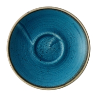 Churchill Stonecast Java Blue Cafe Espresso Saucers 115mm (12 Pack)