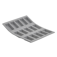 De Buyer Silicone Mold Eastomoule 15 Mini-Financier Mould