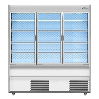 Williams M-Series Gem Multideck Fridge White with Hinged Front Door M180-WCD-HFD
