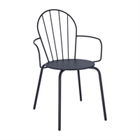 Bolero Adeline Armchairs Slate Blue (4 Pack)