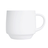 Arcoroc Intensity White Baril Cups 190ml (24 Pack)