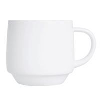 Arcoroc Intensity White Baril Cups 250ml (24 Pack)
