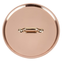De Buyer Inocuivre Lid with Brass Handle 20cm