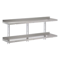 Étagère complète 2 niveaux Gastro-M 1600x400x35mm