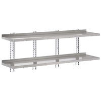 Étagère complète 2 niveaux Gastro-M 2000x400x35mm