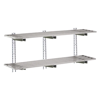 Étagère complète 2 niveaux Gastro-M 1400x400x20mm