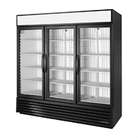 True 3 Door Upright Retail Merchandiser Freezer GDM-72F-HC-TSL01