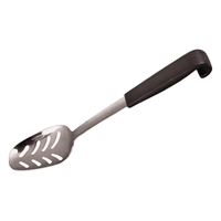 Mermaid&nbsp;Le Buffet&nbsp;Black Handled Serving Spoon Perforated 240mm