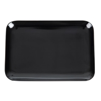 Dalebrook Melamine Rectangular Tray Black 240-330mm