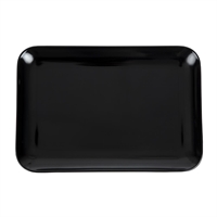 Dalebrook Melamine Rectangular Tray Black 240-330mm