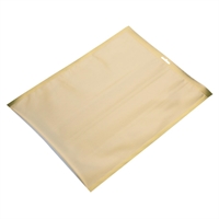 Vogue goudkleurige vacumeerzakken met reliëf 300x400mm (100 stuks)