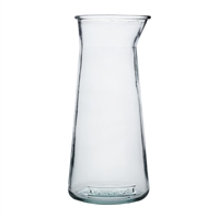 Olympia Recycled Glasses Conical Carafes 1Ltr (6 Pack)
